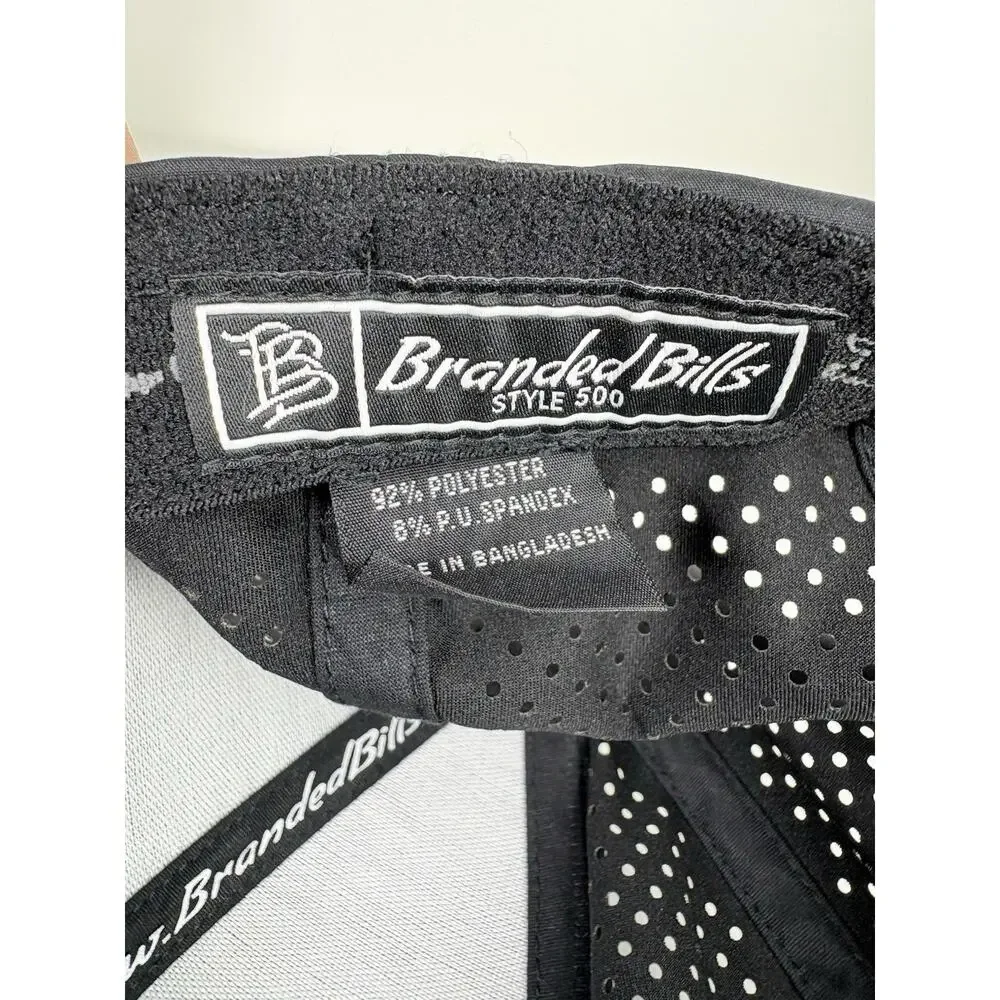 Branded Bills Masters Parody Hat Adult Adjustable Black SnapBack Hackmasters